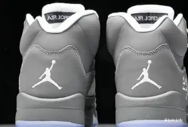 136027-005 Grey' Jordan 5 Retro 'Wolf 0511